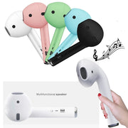 Massive AirPod Look, Mighty Sound – Wireless Bluetooth Speaker with FM & AUX