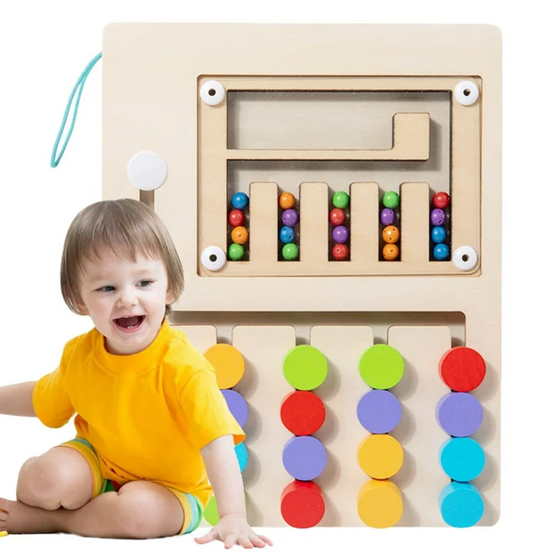 Tablero de Colores Montessori — Estimula la Mente Jugando