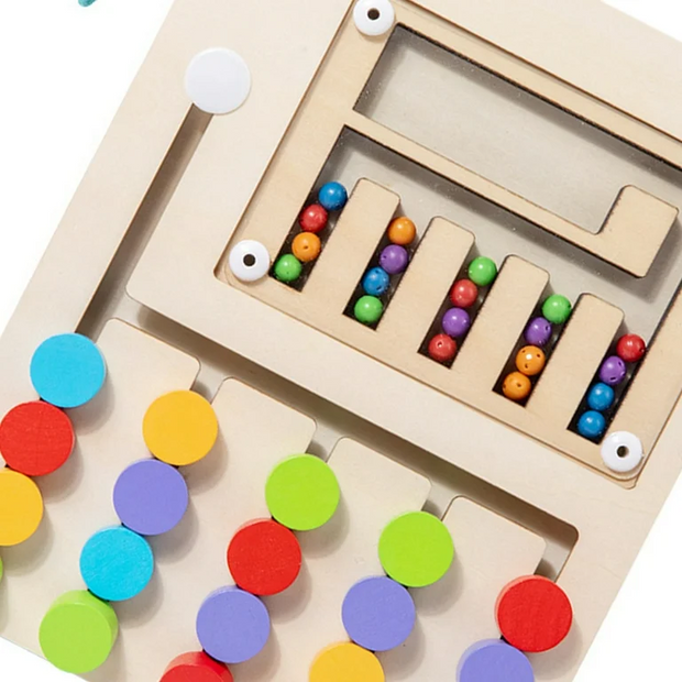 Tablero de Colores Montessori — Estimula la Mente Jugando