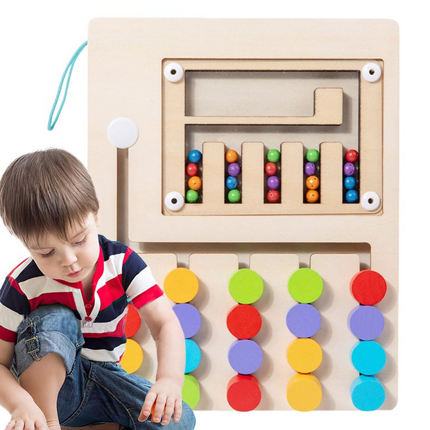 Tablero de Colores Montessori — Estimula la Mente Jugando