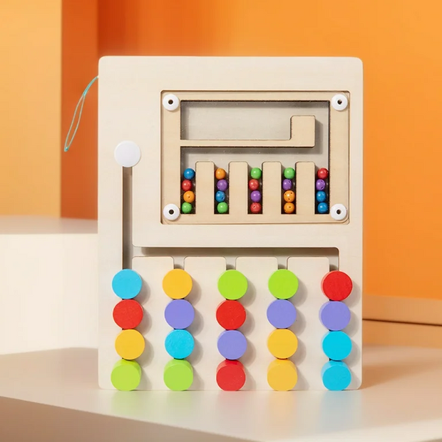 Tablero de Colores Montessori — Estimula la Mente Jugando