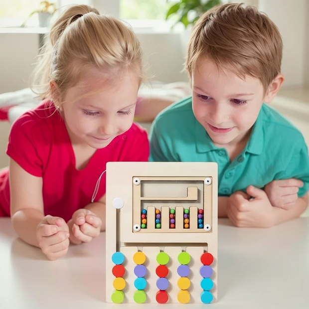 Tablero de Colores Montessori — Estimula la Mente Jugando