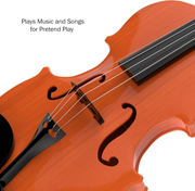 Mini Violin – 3.9-Inch Gag Gift Replica | Sound-Playing Desk Toy & Hilarious Stress-Relief for Friends and Coworkers