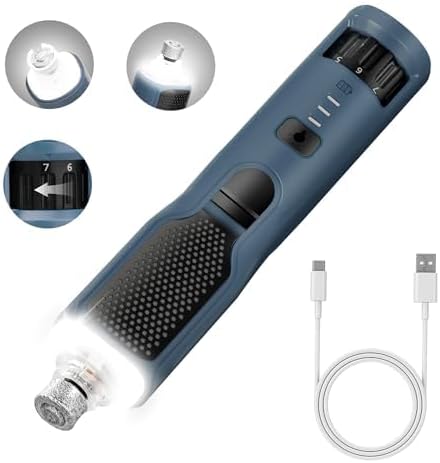 USB Rechargeable Nail Clippers with Quick Sensor – Safe Grooming for Dogs & Cats