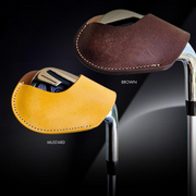 Leather Magnetic Golf Iron Cover – Premium Protection with Timeless Style