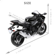1:12 Mini Motorcycle Model – Diecast Collectible | Realistic Superbike Replica for Display & Gifts