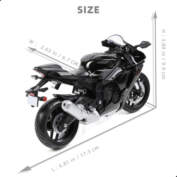 1:12 Mini Motorcycle Model – Diecast Collectible | Realistic Superbike Replica for Display & Gifts