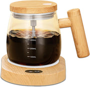 Self-Stirring Electric Mug – Auto-Mixing & Heating Cup | Constant Temperature Coaster for Coffee, Tea & Protein Drinks