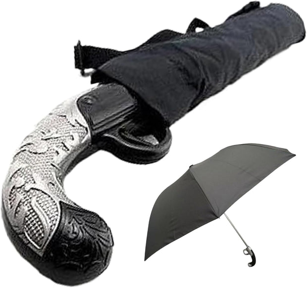 Command the Storm – Gun Handle Umbrella for Bold Style & Maximum Protection