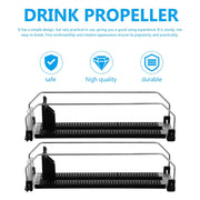 Transform Your Fridge! – Self-Pushing Drink Display Racks for Refrigerator, Pantry & More