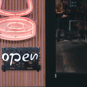 Mechanical Gear Open/Close Sign – Twist to Flip | Buy One Get One Free!