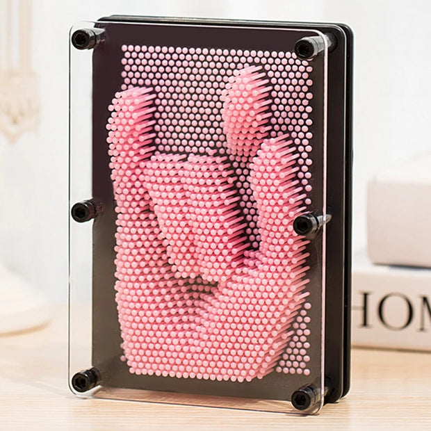 3D Pin Art Toy – Creative Sensory Board for Kids | Fun Learning & Interactive Sculpture Play