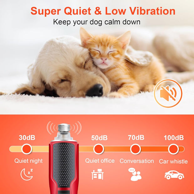USB Rechargeable Nail Clippers with Quick Sensor – Safe Grooming for Dogs & Cats