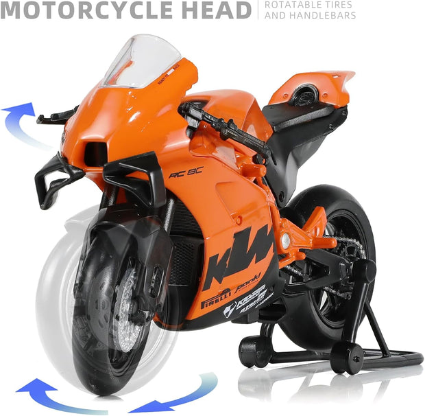 1:12 Mini Motorcycle Model – Diecast Collectible | Realistic Superbike Replica for Display & Gifts