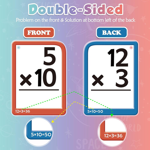 Ultimate Math Flash Cards & Pop Bubble Board – Fun, Interactive Learning for Kids!