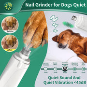 USB Rechargeable Nail Clippers with Quick Sensor – Safe Grooming for Dogs & Cats