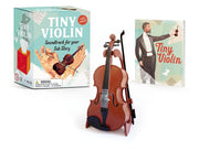 Mini Violin – 3.9-Inch Gag Gift Replica | Sound-Playing Desk Toy & Hilarious Stress-Relief for Friends and Coworkers