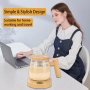 Self-Stirring Electric Mug – Auto-Mixing & Heating Cup | Constant Temperature Coaster for Coffee, Tea & Protein Drinks