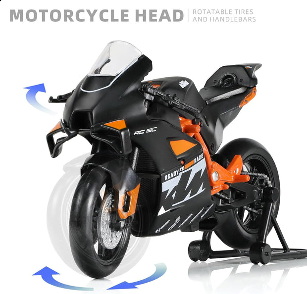 1:12 Mini Motorcycle Model – Diecast Collectible | Realistic Superbike Replica for Display & Gifts