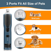 USB Rechargeable Nail Clippers with Quick Sensor – Safe Grooming for Dogs & Cats