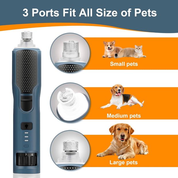 USB Rechargeable Nail Clippers with Quick Sensor – Safe Grooming for Dogs & Cats