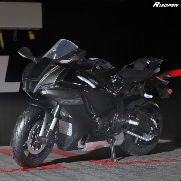 1:12 Mini Motorcycle Model – Diecast Collectible | Realistic Superbike Replica for Display & Gifts