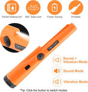 Ultra-Sensitive Handheld Metal Detector | Pinpoint Accuracy for Coins, Jewelry & Gold!
