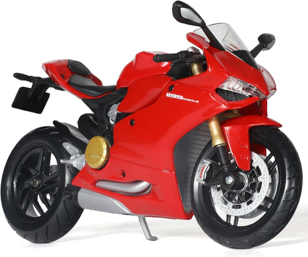 1:12 Mini Motorcycle Model – Diecast Collectible | Realistic Superbike Replica for Display & Gifts