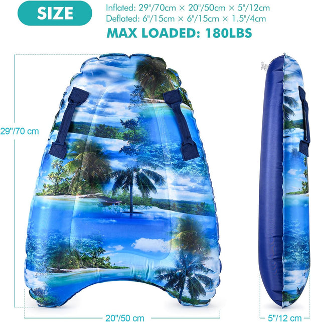 🏄Turn Every Pool Day into a Party – ☀️ Dual-Color Surf Board with Super Buoyancy & Grip!
