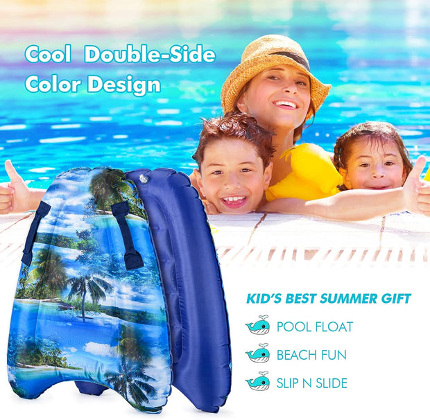 🏄Turn Every Pool Day into a Party – ☀️ Dual-Color Surf Board with Super Buoyancy & Grip!
