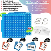 Ultimate Math Flash Cards & Pop Bubble Board – Fun, Interactive Learning for Kids!
