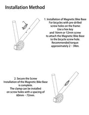 Rotating Bike Bottle – Quick-Release Magnetic Mount System