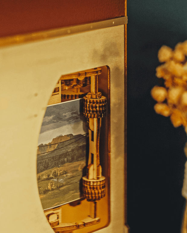 Vintage Train Book Nook Kit – A Cinematic Escape That Moves