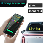DIY Car LED Screen with 8000+ Animations and Easy App Sync