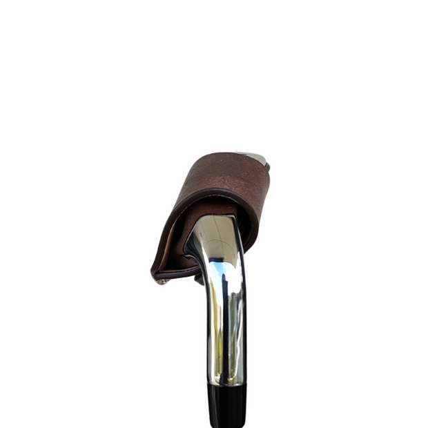 Leather Magnetic Golf Iron Cover – Premium Protection with Timeless Style